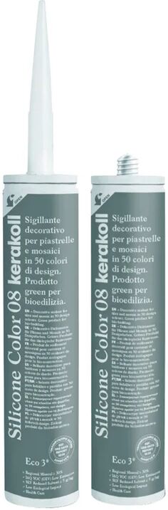 kerakoll silicone sigillante  fugabella eco 08 grigio scuro 310 ml