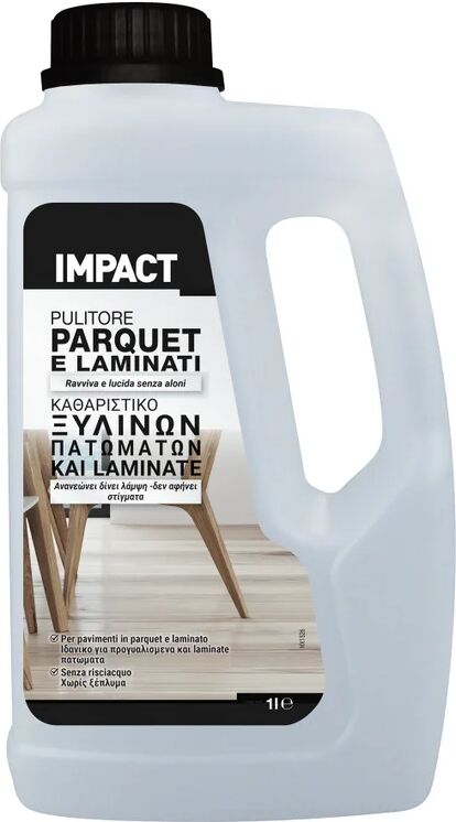 impact detergente per pavimenti in laminato  pulitori per parquet e laminati 1 l