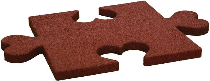 onek piastrelle ad incastro  antishock puzzle in polistirene 40 x 40 cm sp 25 mm,  rosso