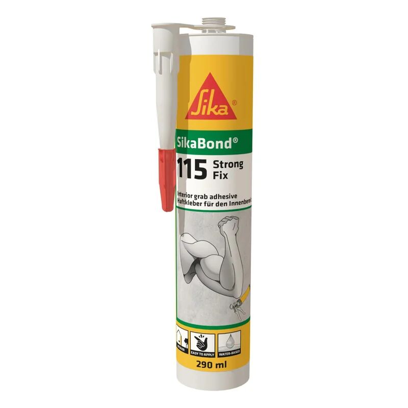 sika silicone sigillante  bond-115 strong fix trasparente 290 ml