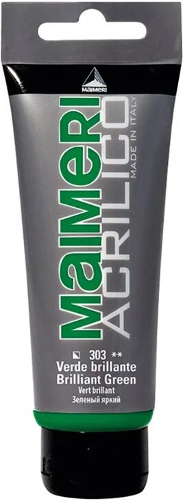 maimeri colore acrilico    0.75 l verde brillante