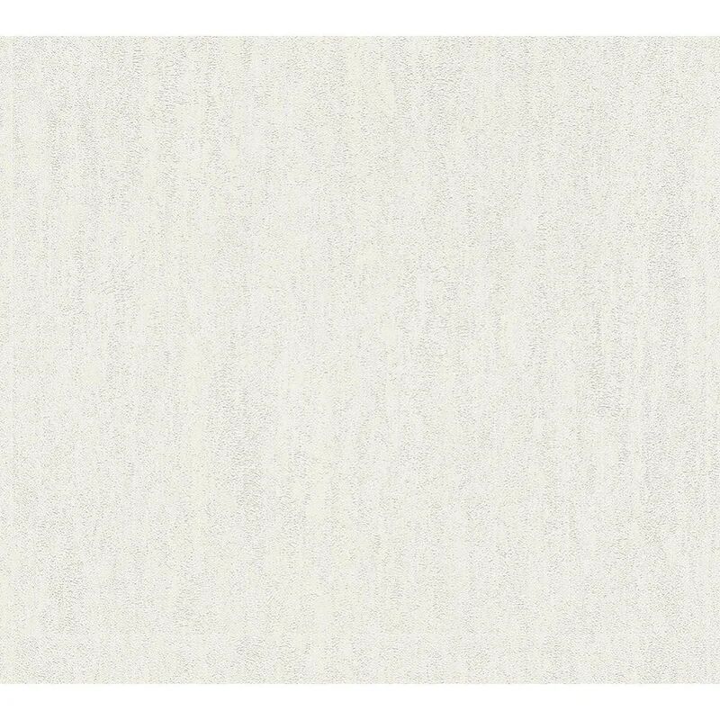 leroy merlin carta da parati trendwall fiammato bianco, 53 cm x 10.05 m