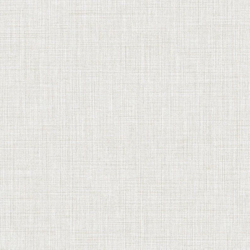 leroy merlin carta da parati gioia linen grigio, 53 cm x 10.05 m