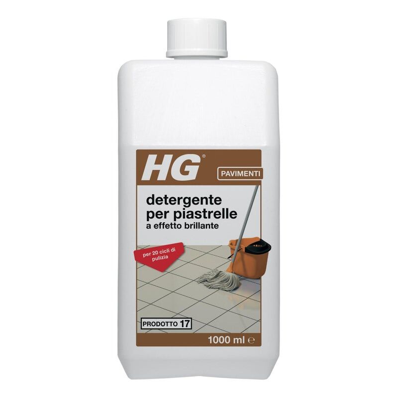 hg lucidante per pavimenti  piastrelle 1 l