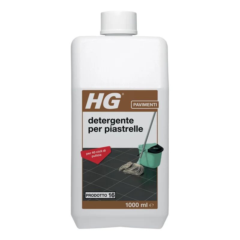 hg detergente pavimenti  per piastrelle 1 l