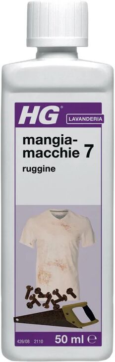 hg smacchiatore  mangia macchie ruggine 0.05 l