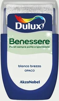 dulux pittura per interni super lavabile,  bianco brezza opaco, 0.03 l