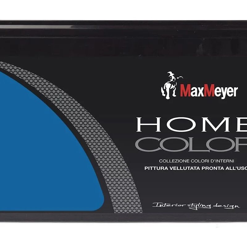 maxmeyer max meyer - pittura lavabile colorata homecolor 2,5 lt oceano