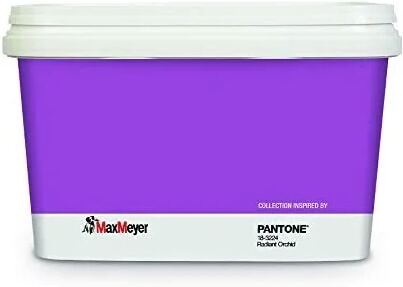 maxmeyer max meyer - pittura lavabile colorata murale pantone 2 lt radiant orchid