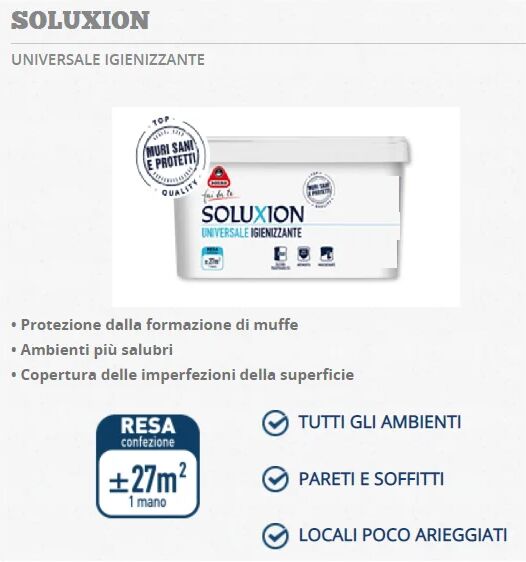 leroy merlin boero soluxion - pittura universale igienizzante 2.5lt koral 440