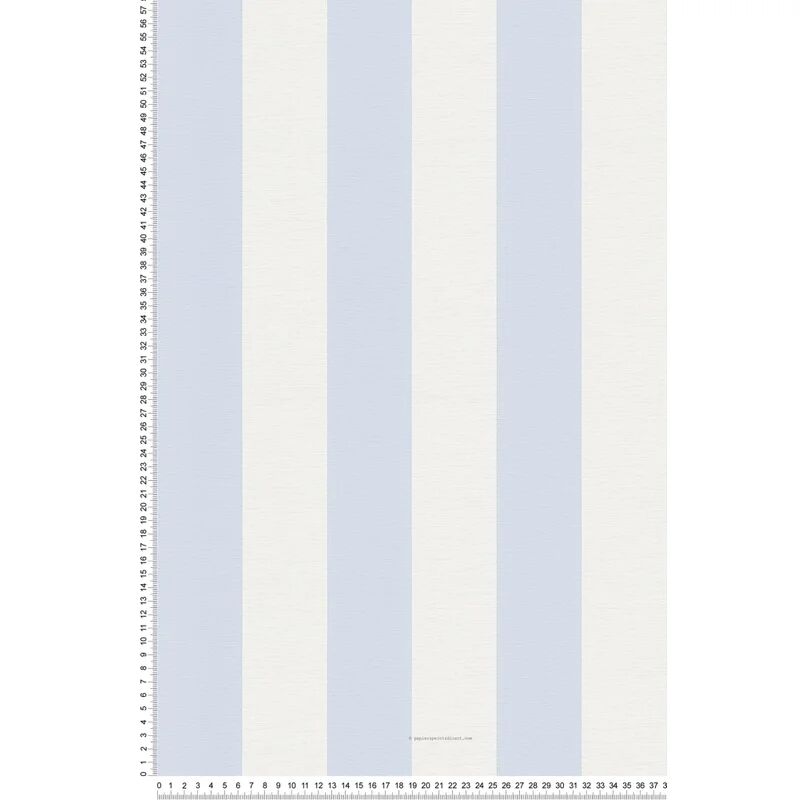 as creation carta da parati a strisce blu e bianco - 53 cm x 10,05 m - livingwalls
