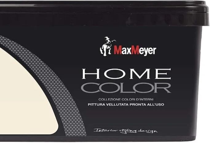 maxmeyer max meyer - pittura lavabile colorata homecolor 2,5 lt cipria