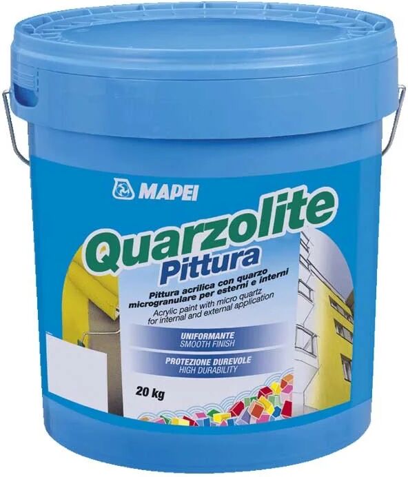 mapei pittura acrilica murale  quarzolite pittura 20 kg