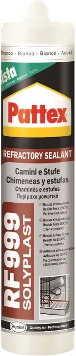 henkel pattex sigillante refrattario sista rf 999 colorato - ml.300