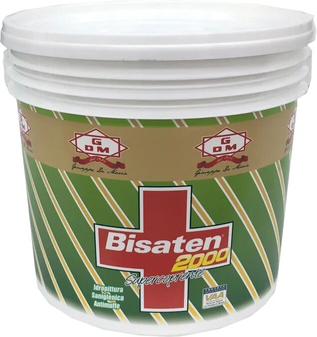 Leroy Merlin Pittura per interni antimuffa Bisaten bianco opaco, 4 L