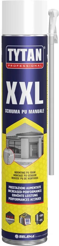 TYTAN Schiuma espansa XXL giallo per finestra e porta 670 ml