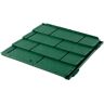 Leroy Merlin Lastre finto coppo/tegola Canadese in polipropilene 40 x 40 cm, Sp 5 mm verde 10 pezzi