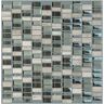 Leroy Merlin Campione di mosaico vetro Campione NY Tribeca beige sp. 8 mm.