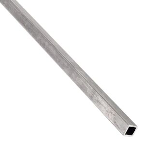STANDERS Profilo quadrato  in acciaio grigio opaco L 1 m 24x25 mm