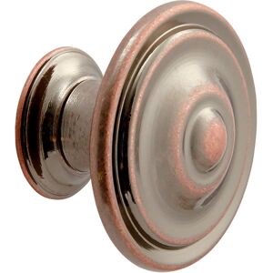 Inspire Pomolo per mobili james in zama bronzo anticato Ø 35,2 mm, 2 pezzi