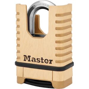 MASTER LOCK Lucchetto con codice  in ottone ansa H 28 x L 24 x Ø 10 mm