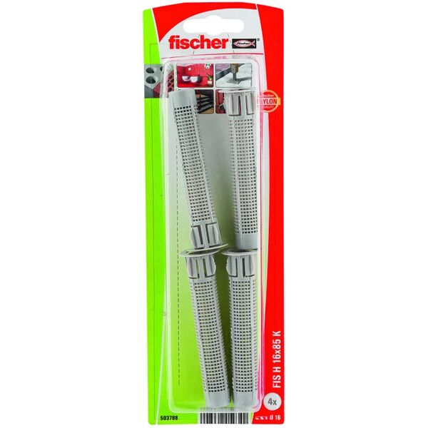 fischer tassello per ancoraggio chimico , l 85 mm Ø16 mm, 4 pezzi