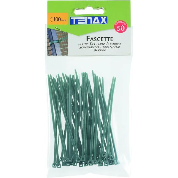 leroy merlin fascetta a collare verde in pvc 10 cm x 50 pezzi