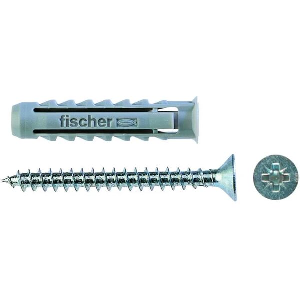 fischer tassello per materiale forato  sx, l 30 mm , Ø 6 mm, 100 pezzi