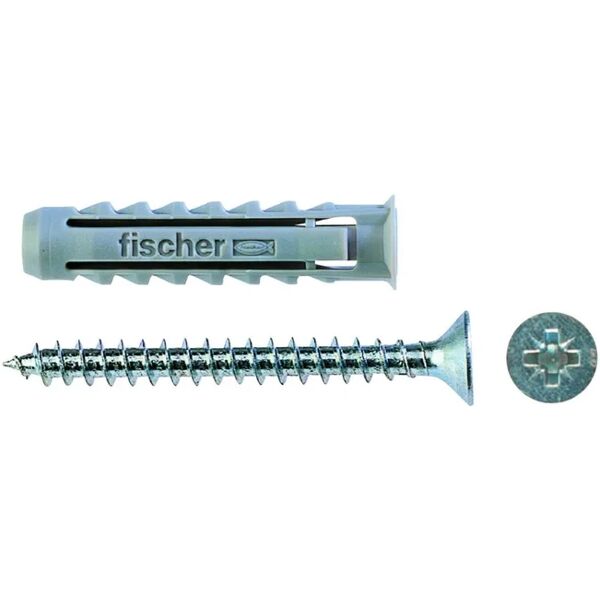 fischer tassello per materiale forato  sx, l 50 mm , Ø 10 mm, 4 pezzi