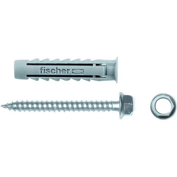 fischer tassello per materiale forato  sx bm, l 70 mm , Ø 14 mm, 2 pezzi