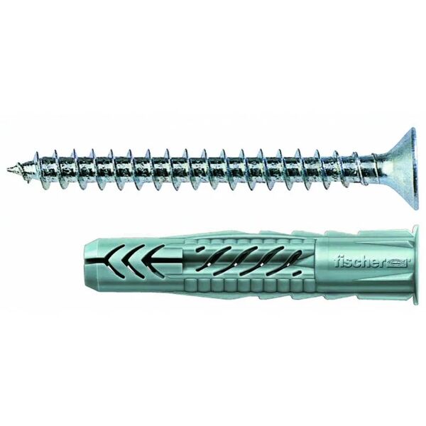 fischer tassello universale  l 30 mm, Ø 9 mm, 100 pezzi