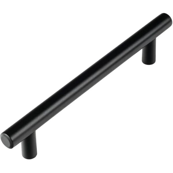 rei maniglia per mobili in inox nero verniciato 32-891h.128.18  interasse 128 mm, 2 pezzi