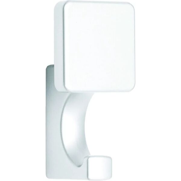 leroy merlin gancio appendiabiti da avvitare  quadro in metallo grigio opaco 2 ganci l 8.7 x h 4.5 cm