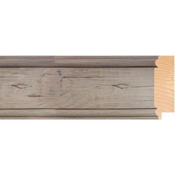 leroy merlin asta per cornice calliope in legno consumato tortora shabby 6.2 cm