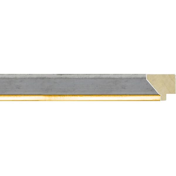 leroy merlin asta per cornice lola in legno filo oro bianco 2.5 cm