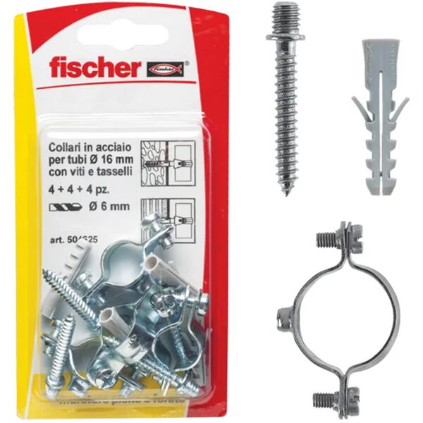 fischer collari d26 k fissatubi (3 pz.)