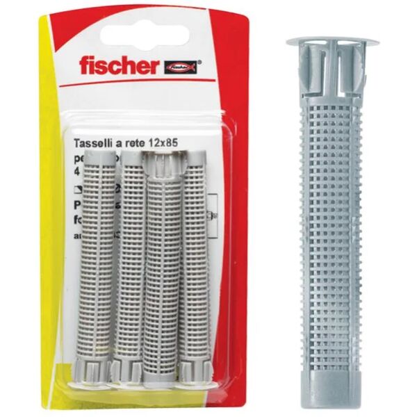 fischer tasselli a rete fis hk 12x85 k per ancorante chimico (4 pz.)