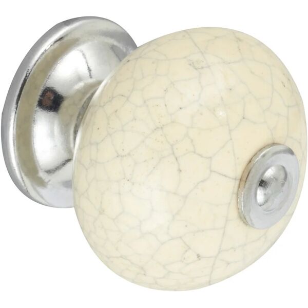 rei pomello per mobili ball porcellana beige h.38 x l.40 x p.40 mm