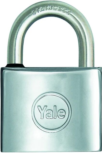 yale lucchetto con chiave  in ottone ansa h 66 x l 21 x Ø 21 mm