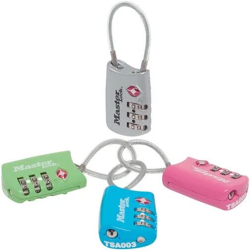 master lock lucchetto a combinazione zinco, l.30 mm