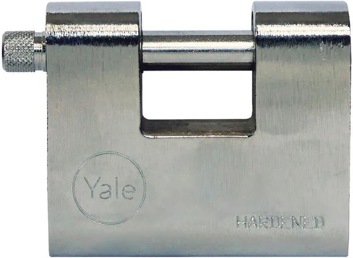 Yale Lucchetto con chiave  in ottone ansa H 11 x L 22 x Ø 10 mm