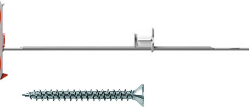 Fischer Chiusura a levetta a dondolo 10, L 50.0 mm, Ø 10 mm, 2 pezzi