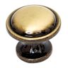 Leroy Merlin Pomolo per mobili brz in zama bronzo galvanizzato Ø 25 mm, 2 pezzi