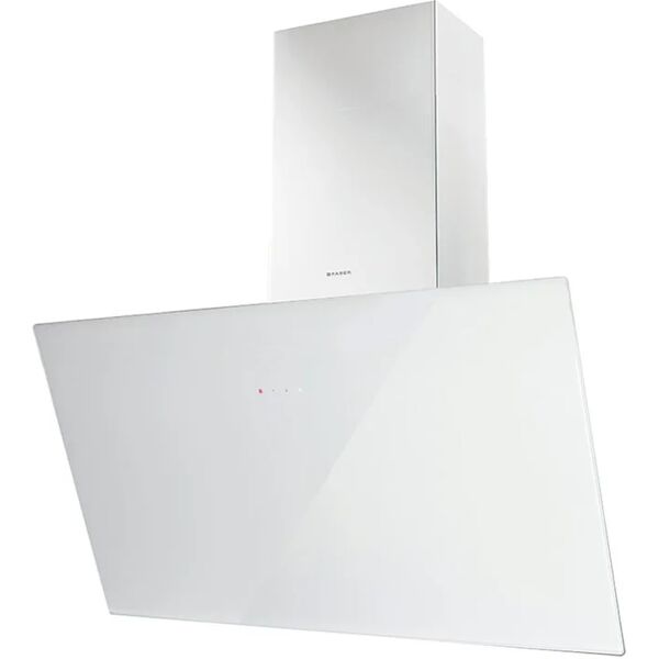 faber cappa a parete tweet ev8 led wh a80   bianco l 80 cm