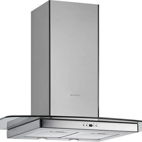 silverline cappa a parete 3110   grigio inox l 90 cm