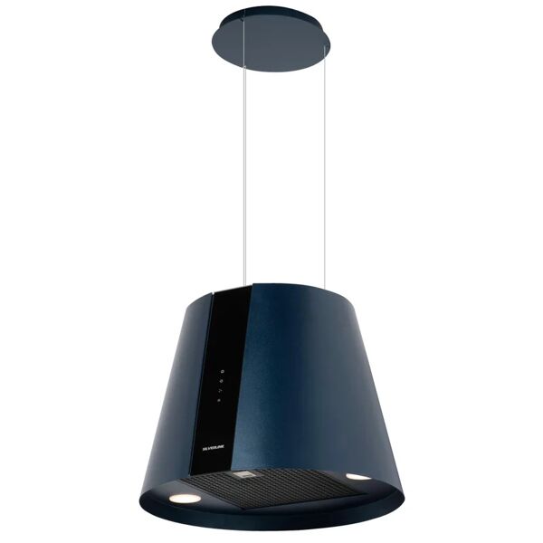 silverline cappa ad isola 4386   nero l 50 cm