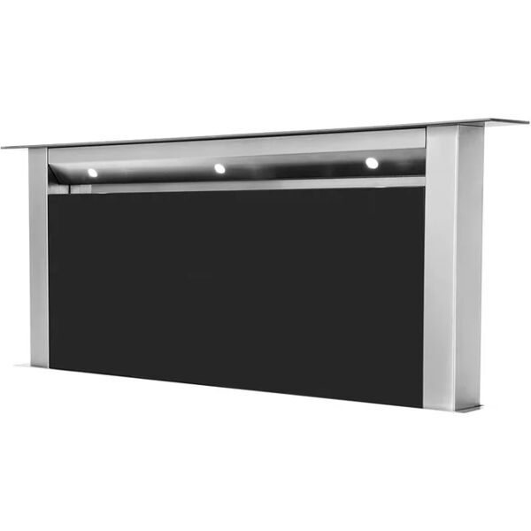 silverline cappa a scomparsa 3410 downdraft   nero l 90 cm