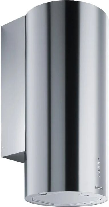 franke cappa a parete turn ftu 3805 xs led   grigio inox l 37 cm