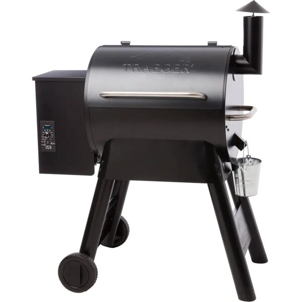 traeger barbecue a pellet  pro series 22 blue 55.9 x