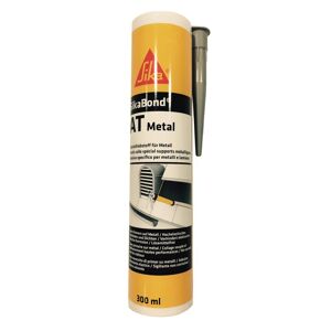 SIKA Silicone sigillante  bond At Metal marrone 300 ml